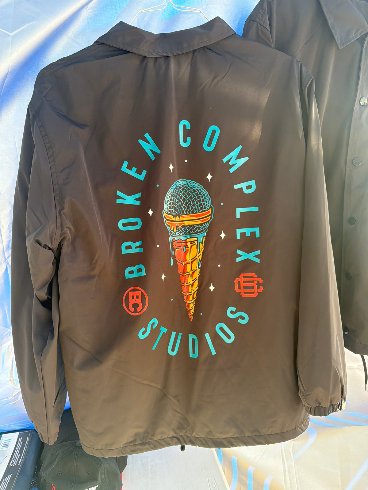 "Ice Cream Microphone" Coach Jacket