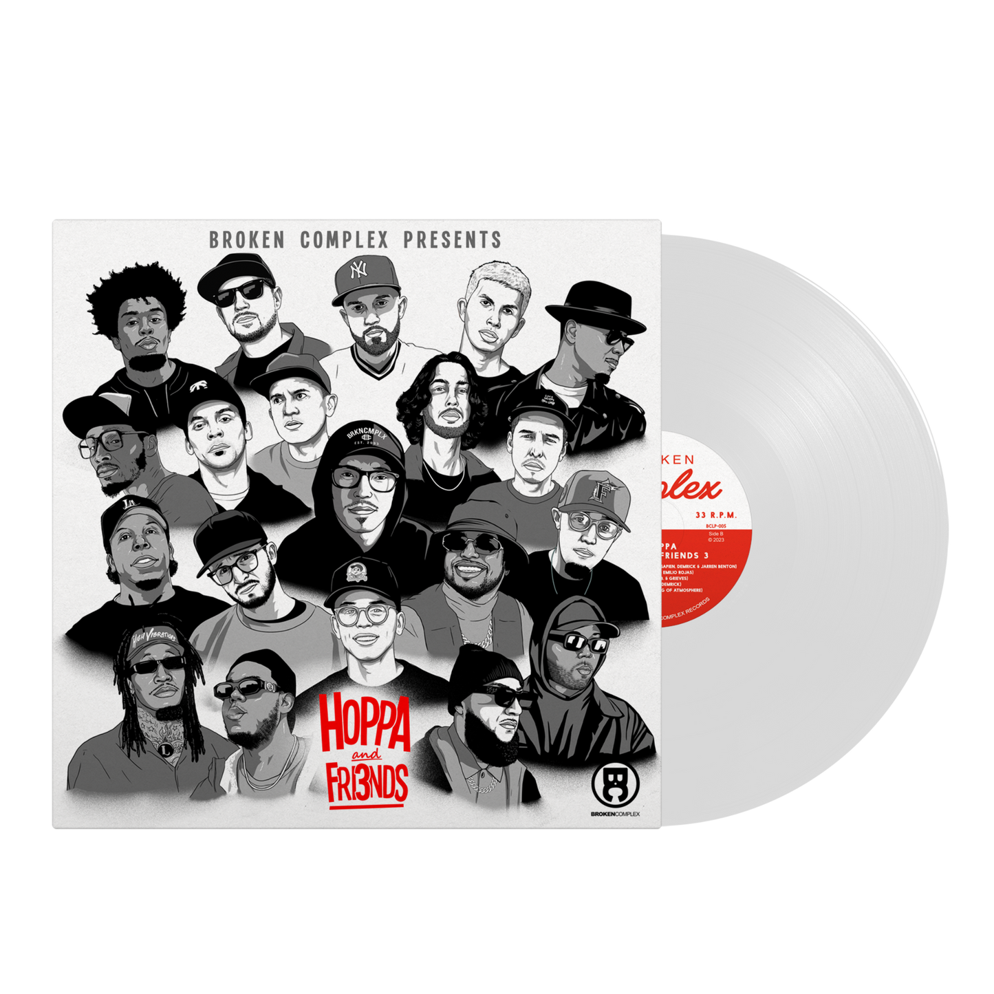 Hoppa and Friends 3 (12" Vinyl)