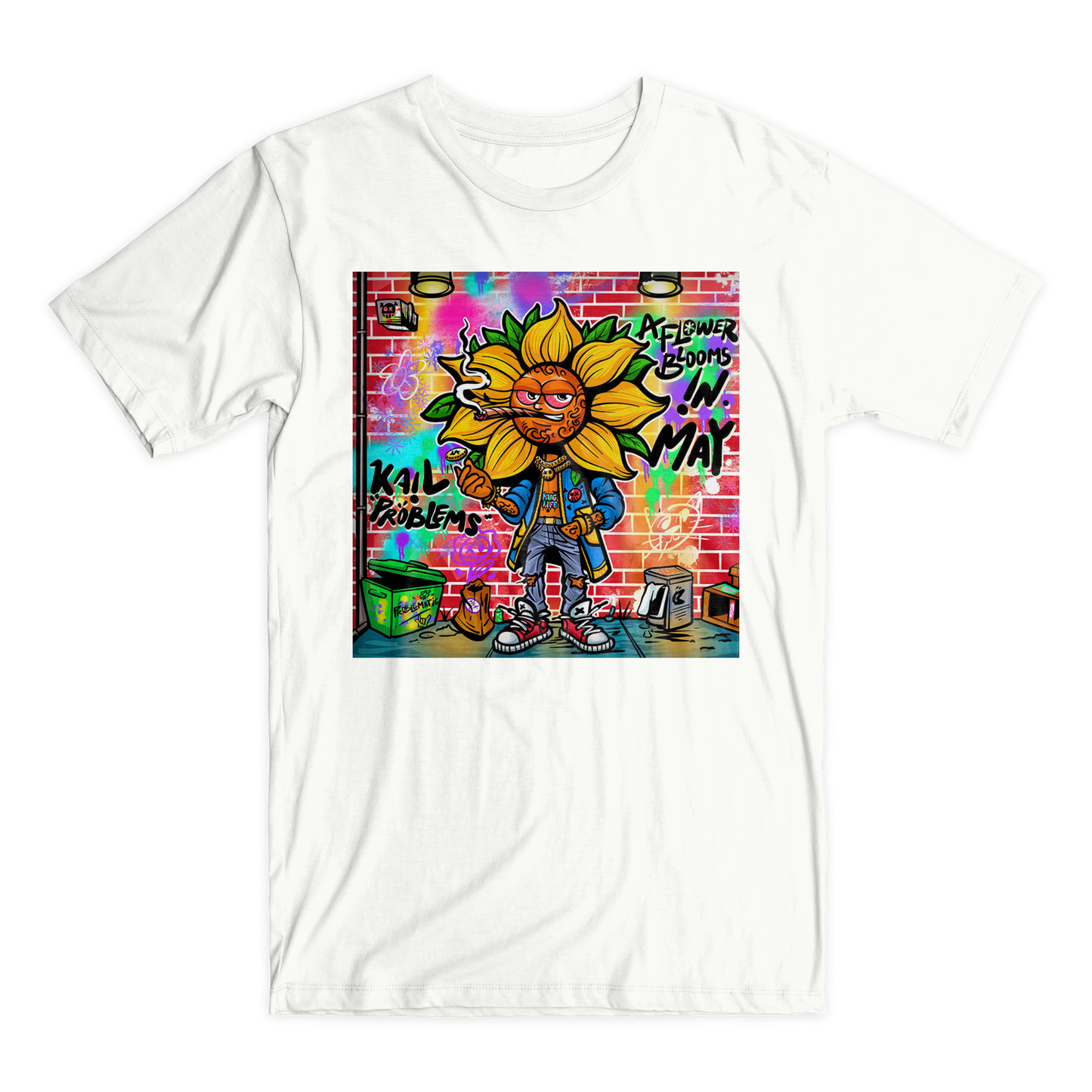 "A Flower Blooms In May" T-Shirt