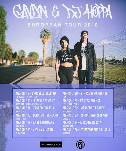 [TOUR] GAVLYN & DJ HOPPA - 2018 EUROPEAN TOUR