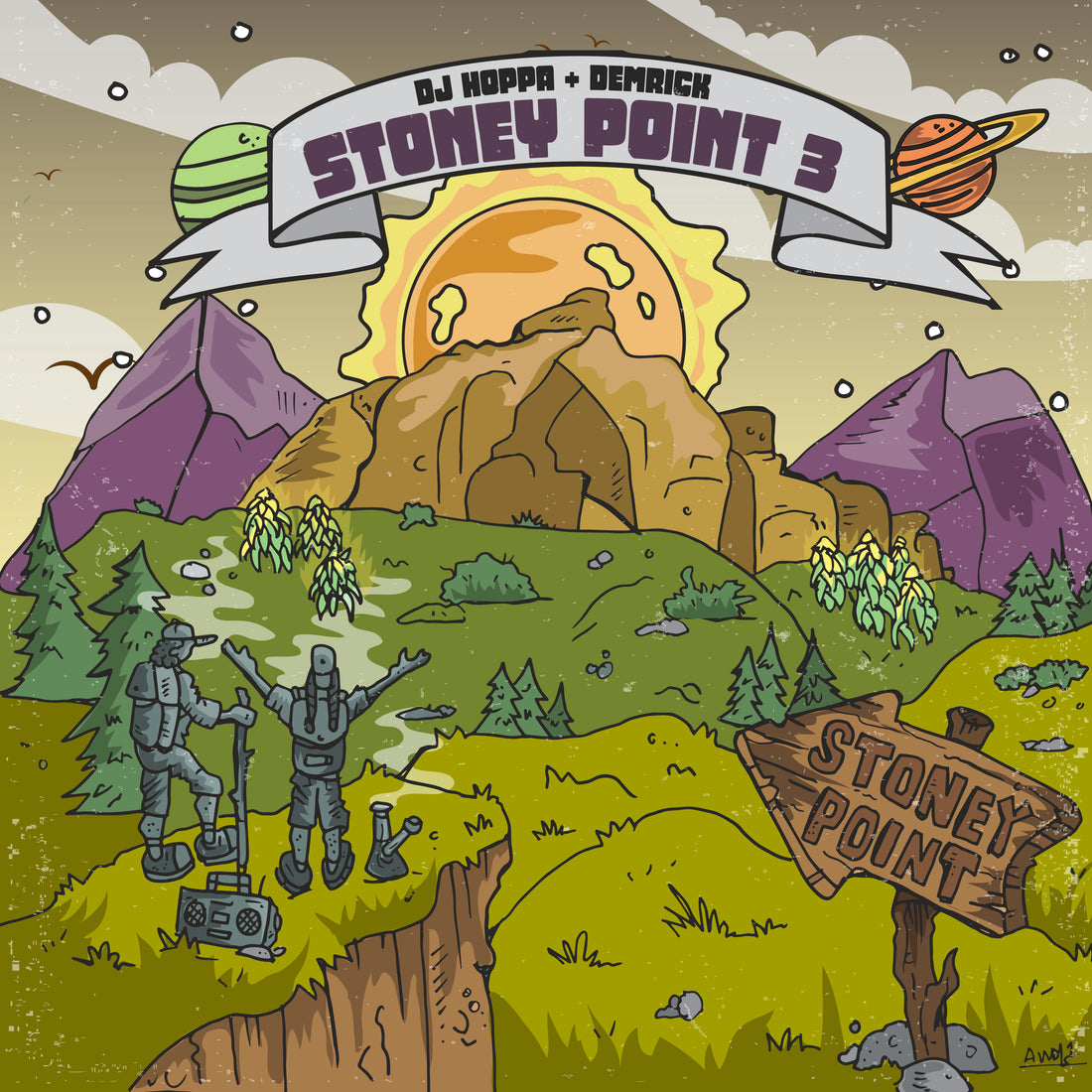 New Album - Demrick & DJ Hoppa "Stoney Point 3"