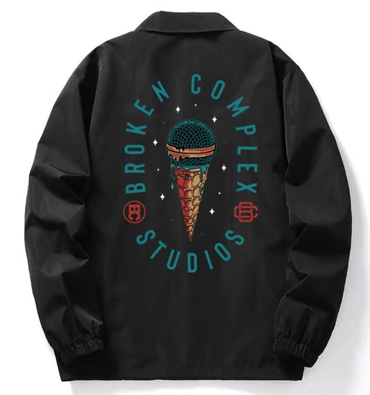 "Ice Cream Microphone" Coach Jacket