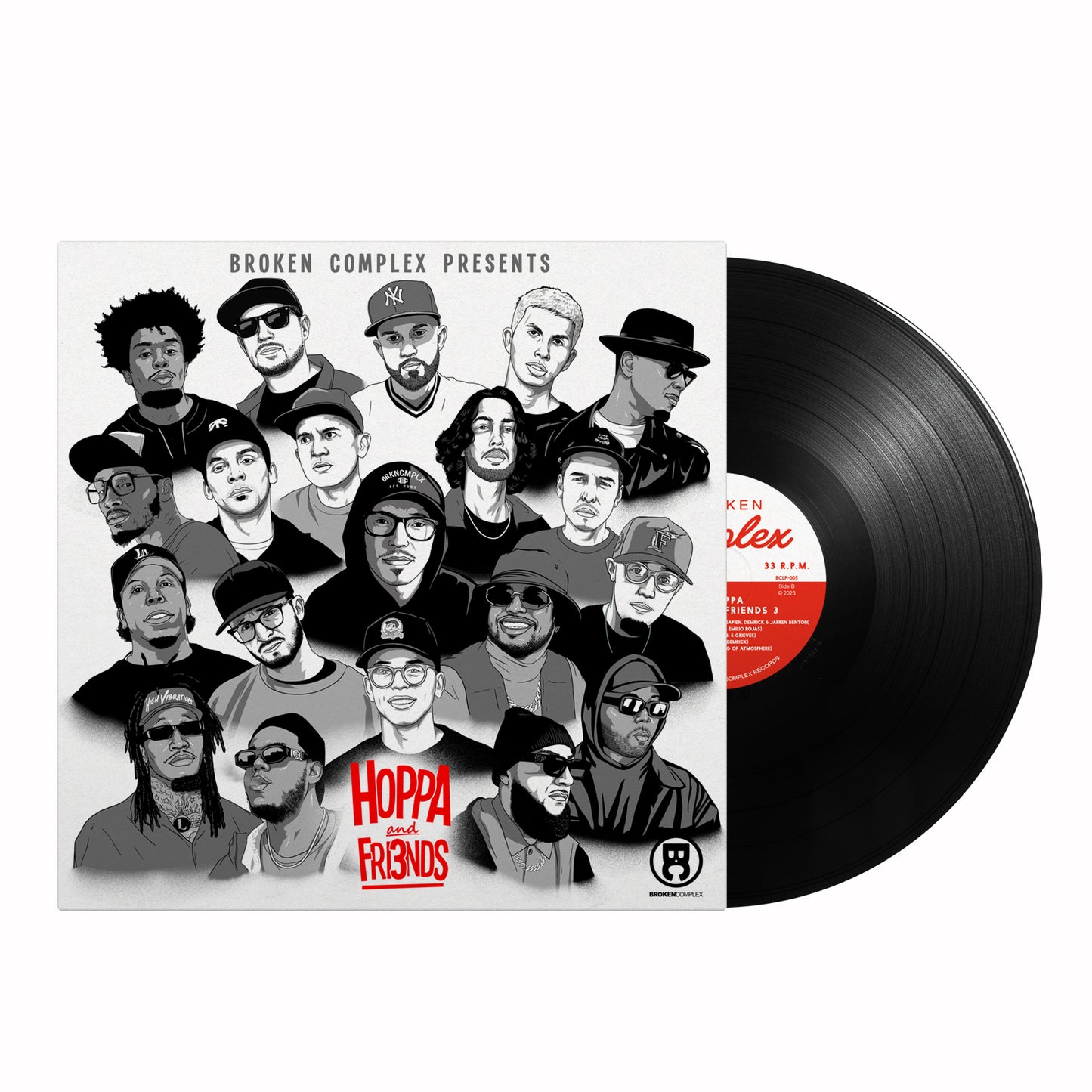 Hoppa and Friends 3 (12" Vinyl)