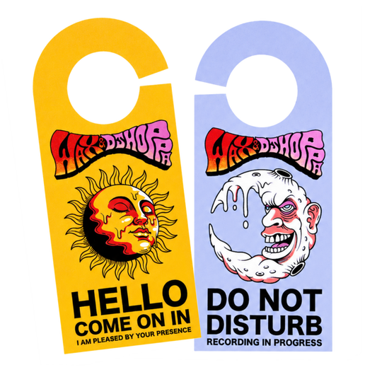 "Recording In Progress" Door Hanger