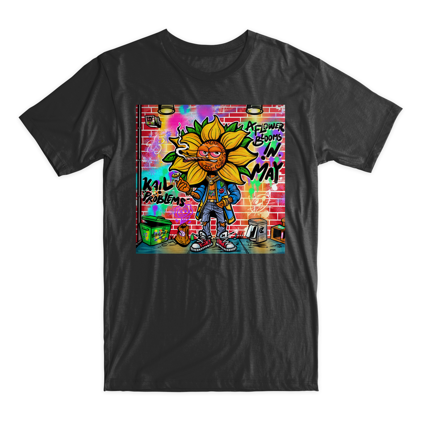"A Flower Blooms In May" T-Shirt