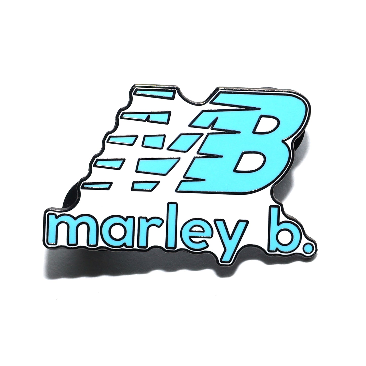 "Marley B." Enamel Pin