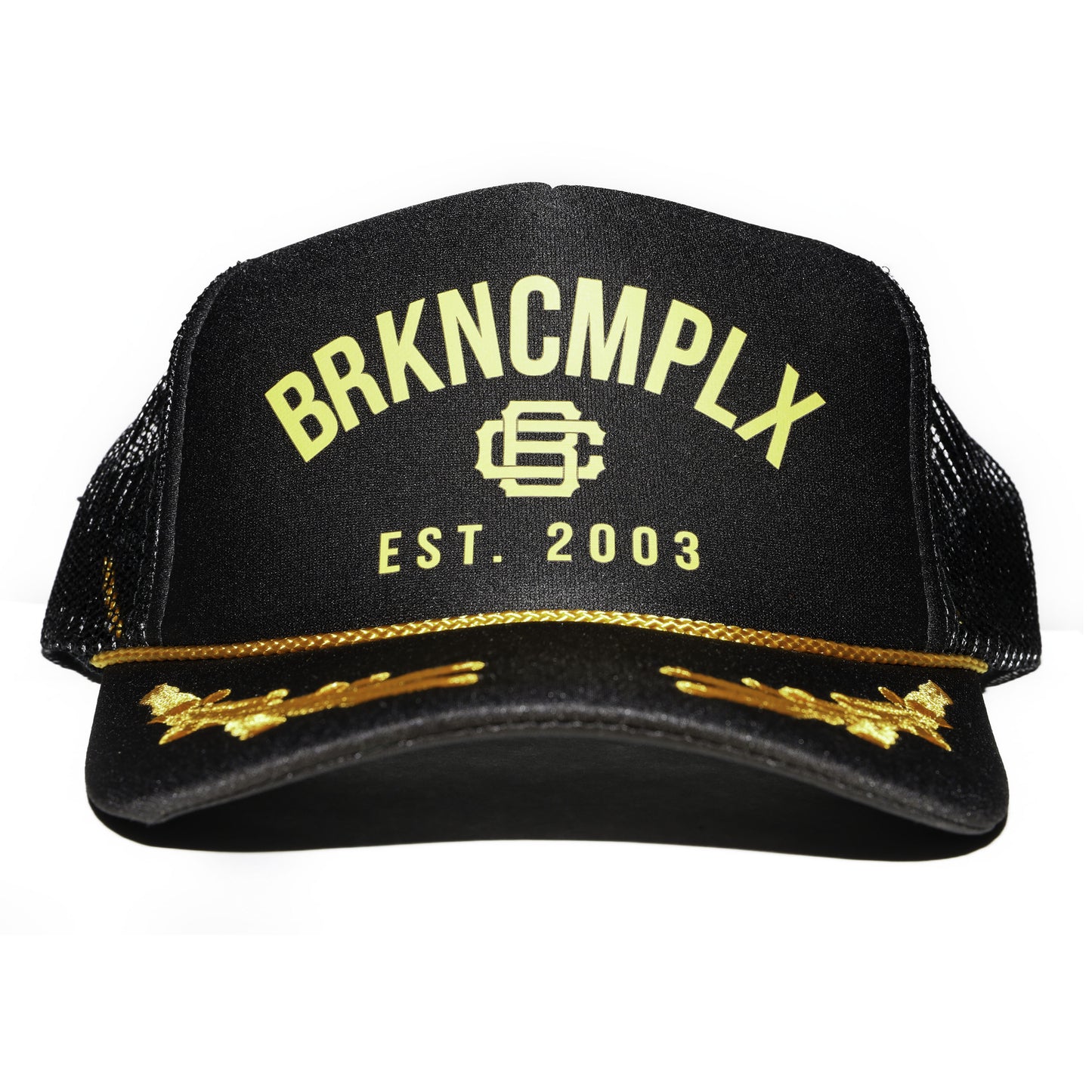 "BRKNCMPLX" Trucker Hat